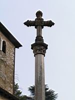 Jasseron, Eglise St-Jean Baptiste, Ancienne croix du cimetiere (2)